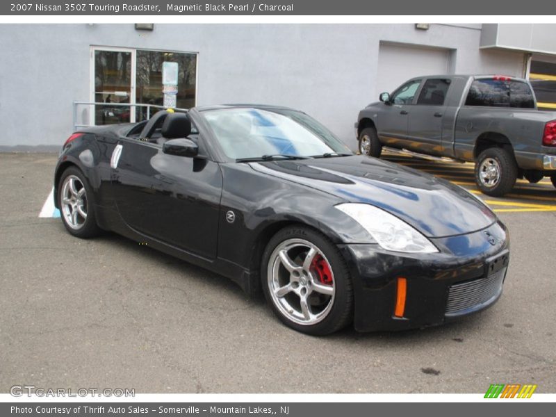 Magnetic Black Pearl / Charcoal 2007 Nissan 350Z Touring Roadster
