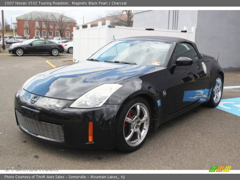 Magnetic Black Pearl / Charcoal 2007 Nissan 350Z Touring Roadster