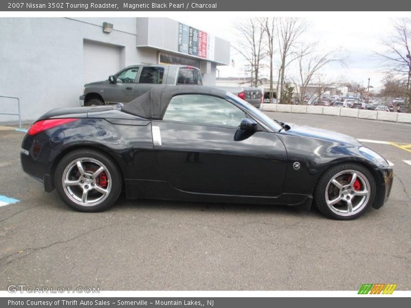 Magnetic Black Pearl / Charcoal 2007 Nissan 350Z Touring Roadster