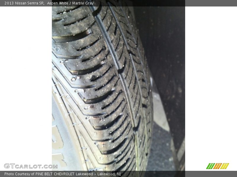 Aspen White / Marble Gray 2013 Nissan Sentra SR