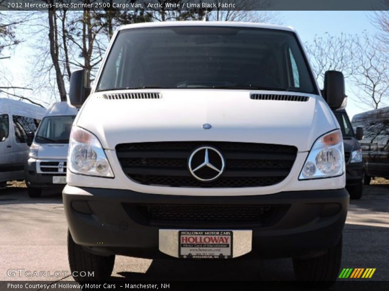 Arctic White / Lima Black Fabric 2012 Mercedes-Benz Sprinter 2500 Cargo Van