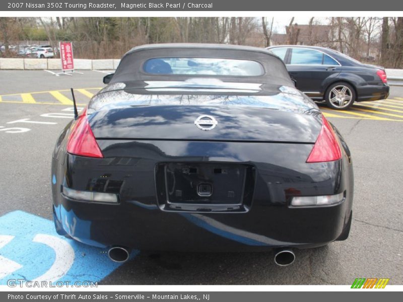 Magnetic Black Pearl / Charcoal 2007 Nissan 350Z Touring Roadster