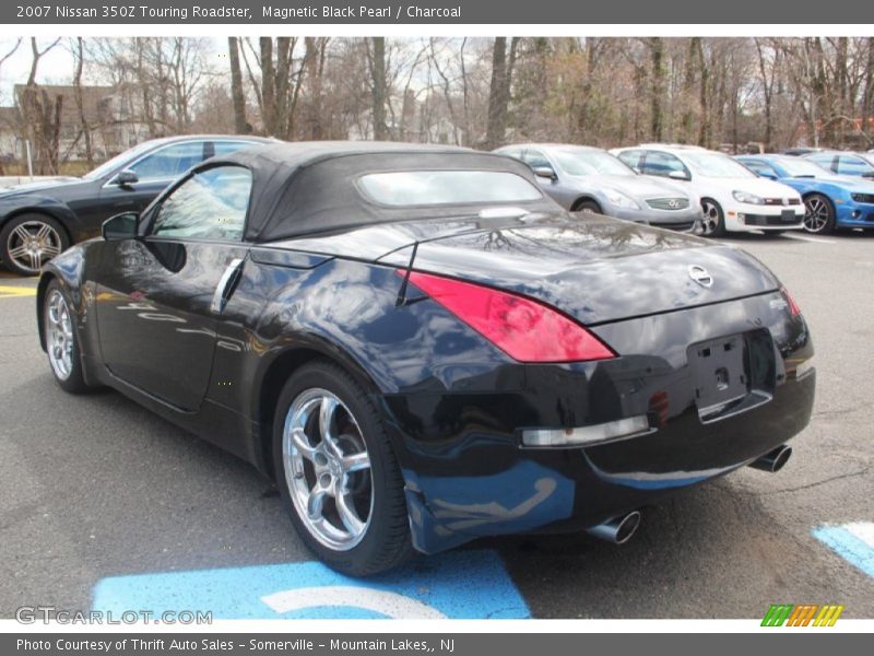 Magnetic Black Pearl / Charcoal 2007 Nissan 350Z Touring Roadster