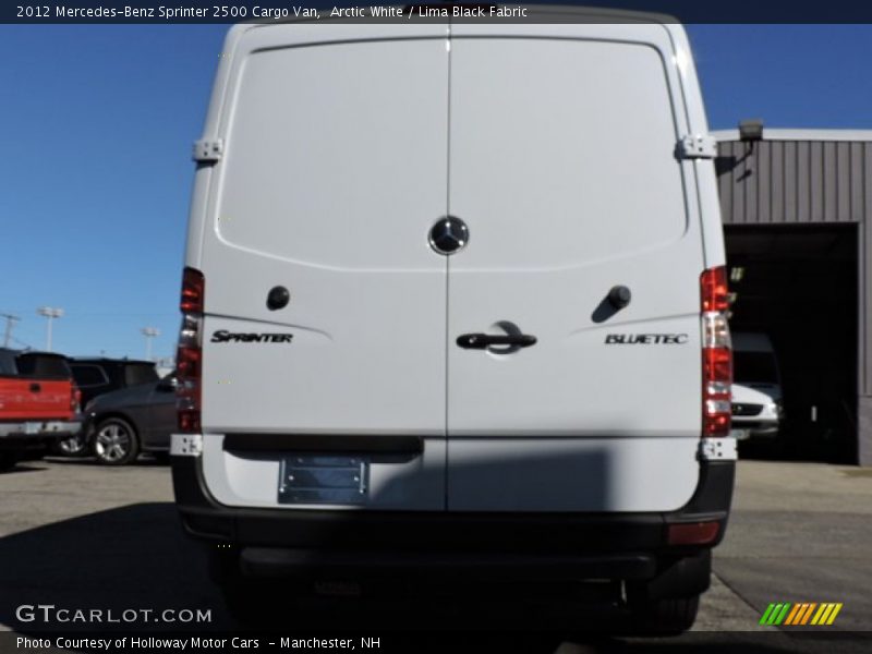 Arctic White / Lima Black Fabric 2012 Mercedes-Benz Sprinter 2500 Cargo Van