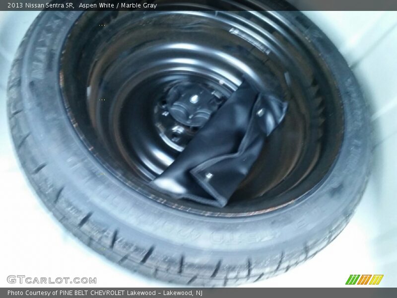 Aspen White / Marble Gray 2013 Nissan Sentra SR