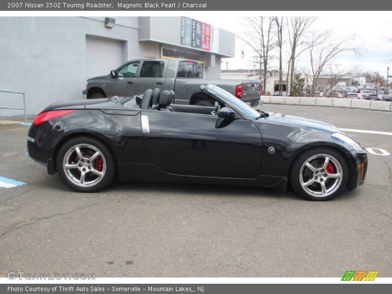 Magnetic Black Pearl / Charcoal 2007 Nissan 350Z Touring Roadster