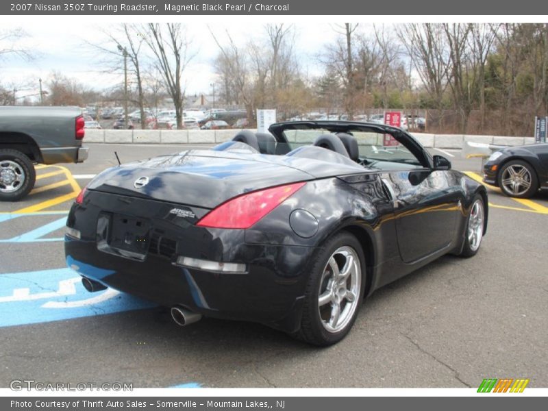 Magnetic Black Pearl / Charcoal 2007 Nissan 350Z Touring Roadster