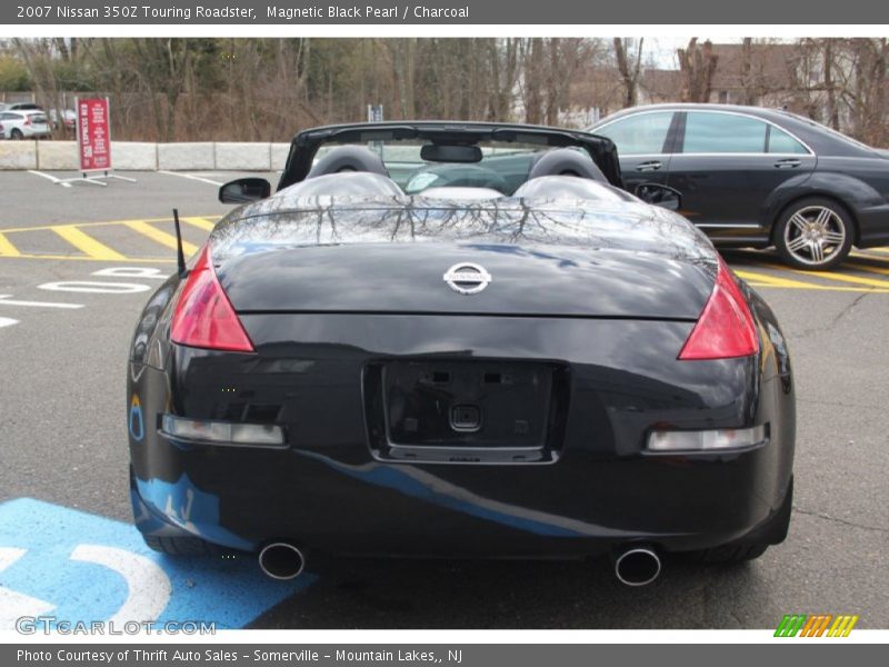Magnetic Black Pearl / Charcoal 2007 Nissan 350Z Touring Roadster