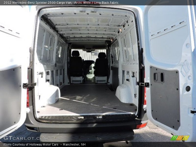 Arctic White / Lima Black Fabric 2012 Mercedes-Benz Sprinter 2500 Cargo Van