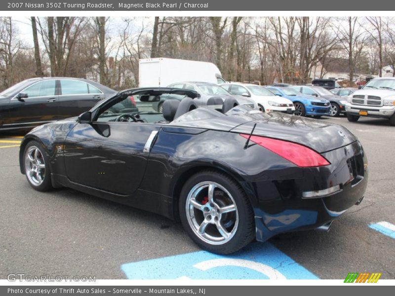 Magnetic Black Pearl / Charcoal 2007 Nissan 350Z Touring Roadster