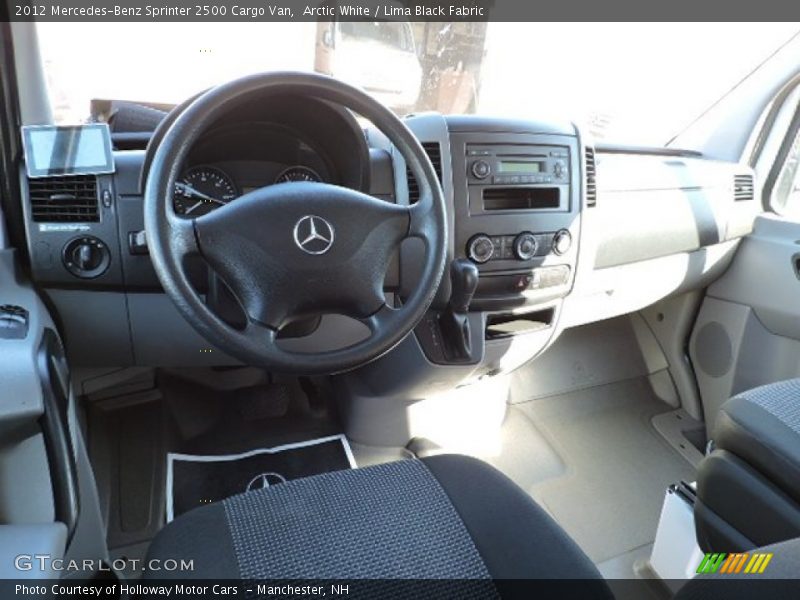 Arctic White / Lima Black Fabric 2012 Mercedes-Benz Sprinter 2500 Cargo Van