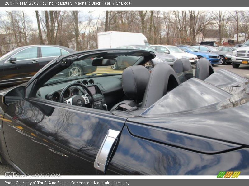 Magnetic Black Pearl / Charcoal 2007 Nissan 350Z Touring Roadster