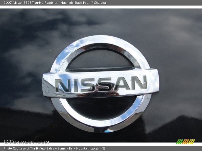 Magnetic Black Pearl / Charcoal 2007 Nissan 350Z Touring Roadster