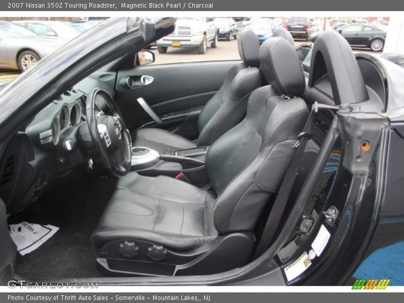 Magnetic Black Pearl / Charcoal 2007 Nissan 350Z Touring Roadster