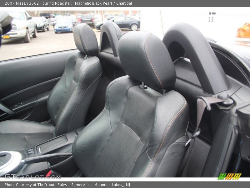 Magnetic Black Pearl / Charcoal 2007 Nissan 350Z Touring Roadster