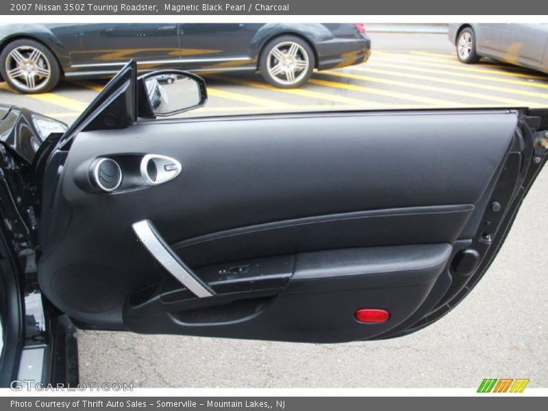 Magnetic Black Pearl / Charcoal 2007 Nissan 350Z Touring Roadster