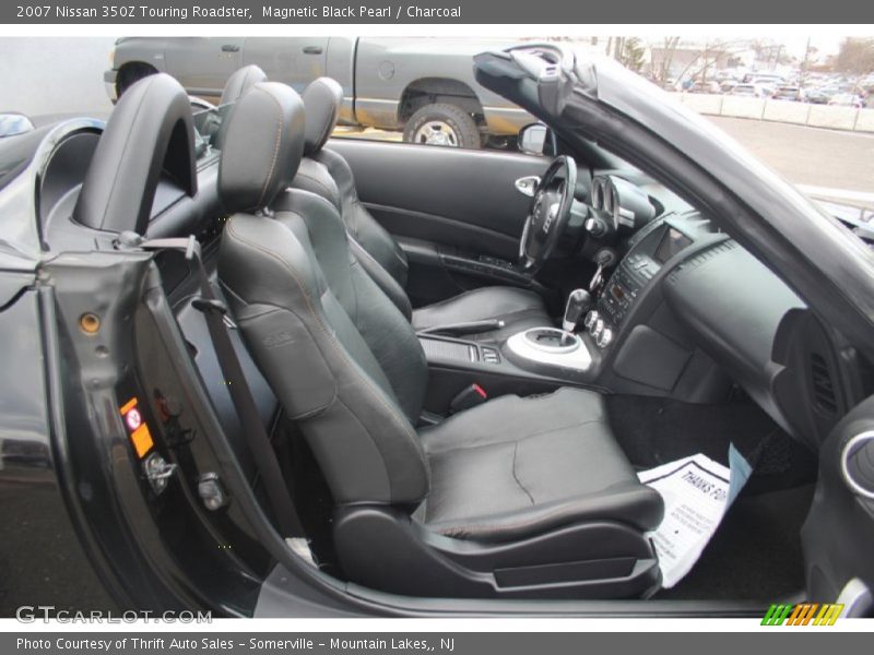Magnetic Black Pearl / Charcoal 2007 Nissan 350Z Touring Roadster