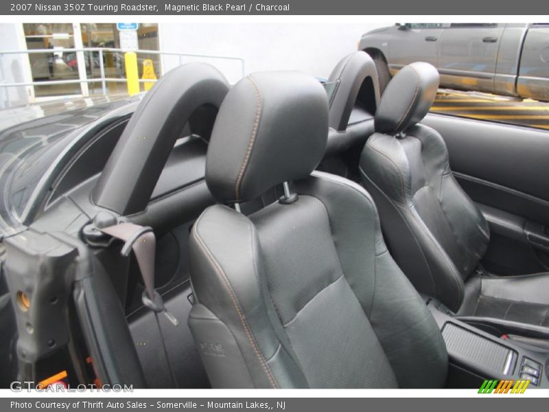 Magnetic Black Pearl / Charcoal 2007 Nissan 350Z Touring Roadster