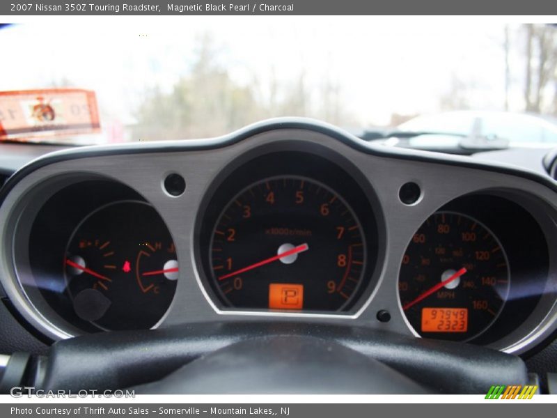 Magnetic Black Pearl / Charcoal 2007 Nissan 350Z Touring Roadster