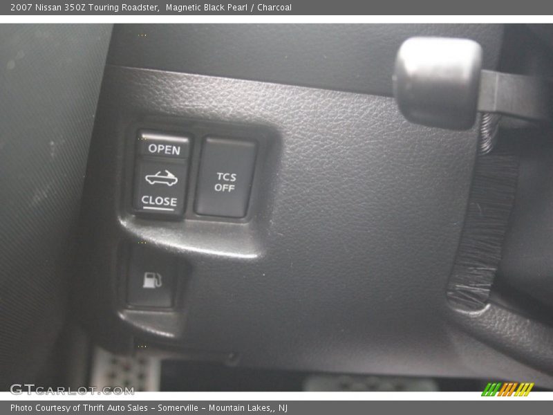 Magnetic Black Pearl / Charcoal 2007 Nissan 350Z Touring Roadster