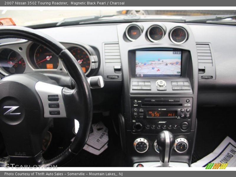 Magnetic Black Pearl / Charcoal 2007 Nissan 350Z Touring Roadster