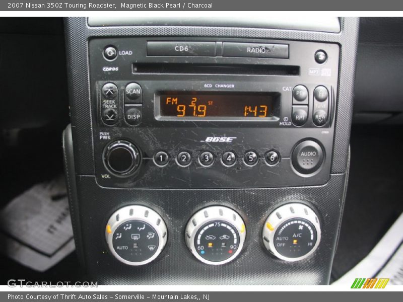 Magnetic Black Pearl / Charcoal 2007 Nissan 350Z Touring Roadster