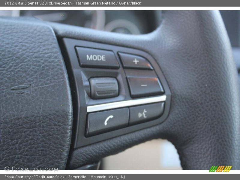 Tasman Green Metallic / Oyster/Black 2012 BMW 5 Series 528i xDrive Sedan