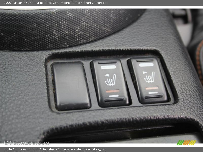 Magnetic Black Pearl / Charcoal 2007 Nissan 350Z Touring Roadster