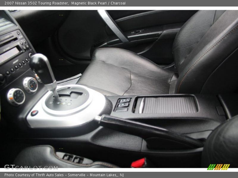 Magnetic Black Pearl / Charcoal 2007 Nissan 350Z Touring Roadster