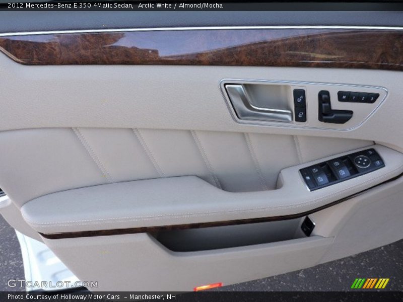 Arctic White / Almond/Mocha 2012 Mercedes-Benz E 350 4Matic Sedan