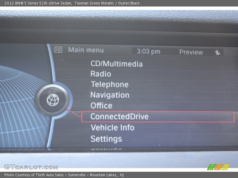 Tasman Green Metallic / Oyster/Black 2012 BMW 5 Series 528i xDrive Sedan