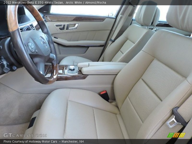 Arctic White / Almond/Mocha 2012 Mercedes-Benz E 350 4Matic Sedan