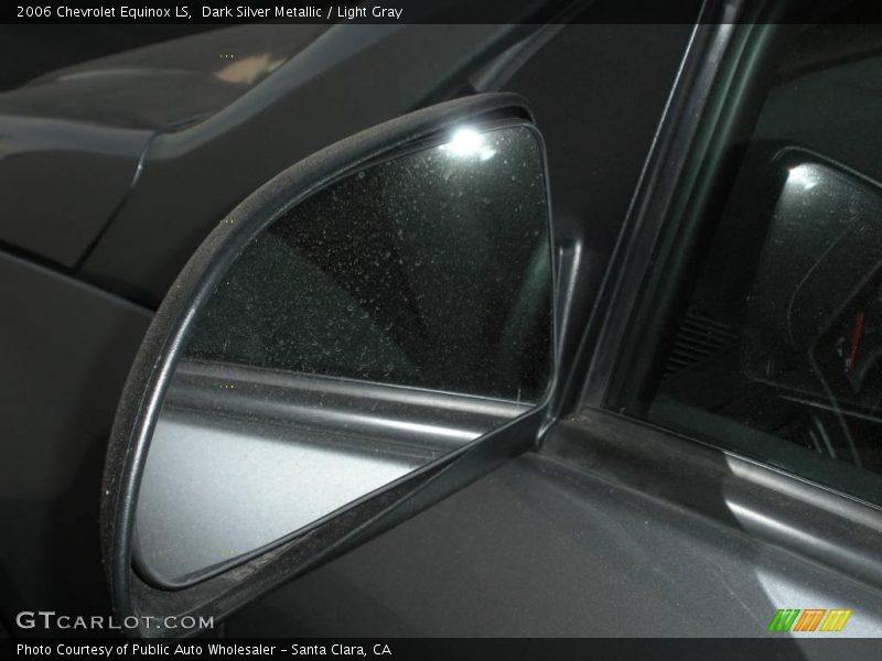 Dark Silver Metallic / Light Gray 2006 Chevrolet Equinox LS