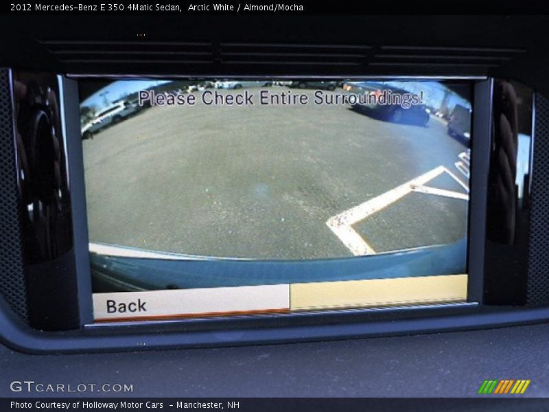 Arctic White / Almond/Mocha 2012 Mercedes-Benz E 350 4Matic Sedan