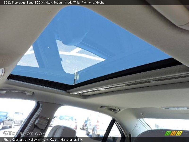 Arctic White / Almond/Mocha 2012 Mercedes-Benz E 350 4Matic Sedan