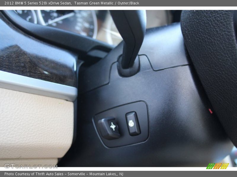 Tasman Green Metallic / Oyster/Black 2012 BMW 5 Series 528i xDrive Sedan
