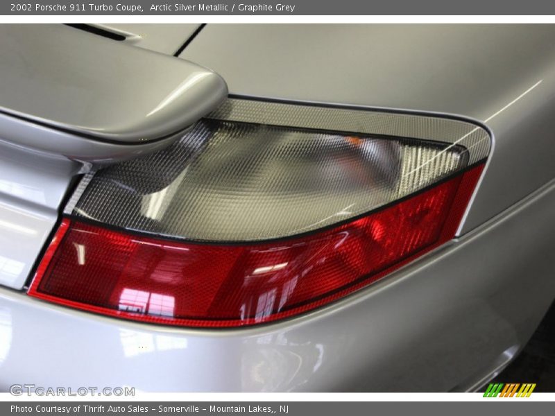 Arctic Silver Metallic / Graphite Grey 2002 Porsche 911 Turbo Coupe