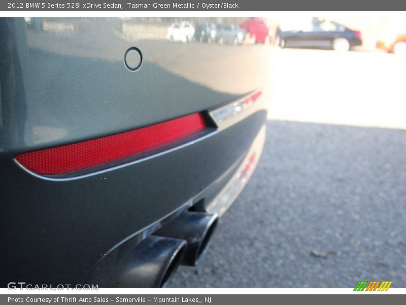 Tasman Green Metallic / Oyster/Black 2012 BMW 5 Series 528i xDrive Sedan