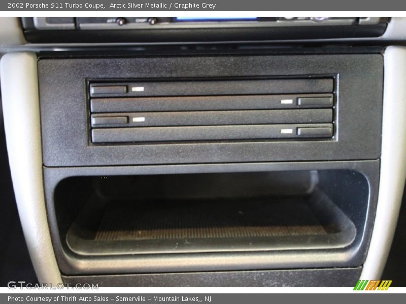 Arctic Silver Metallic / Graphite Grey 2002 Porsche 911 Turbo Coupe