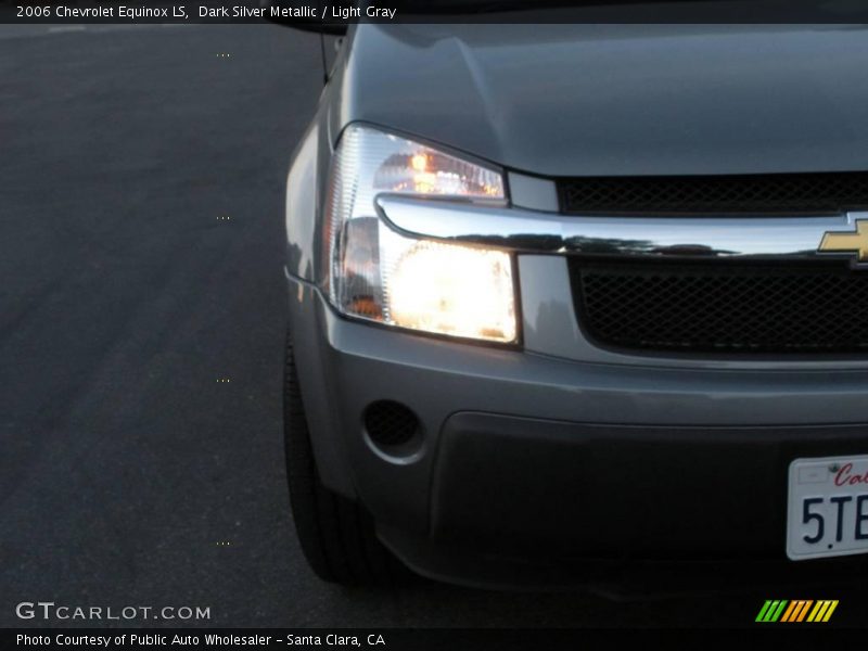 Dark Silver Metallic / Light Gray 2006 Chevrolet Equinox LS