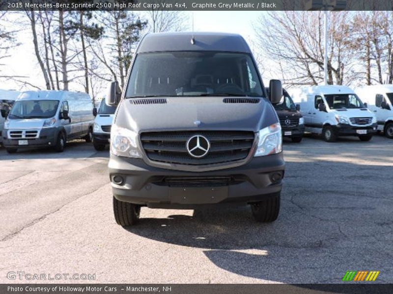 Graphite Grey Metallic / Black 2015 Mercedes-Benz Sprinter 2500 High Roof Cargo Van 4x4