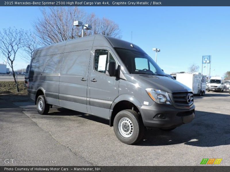 Front 3/4 View of 2015 Sprinter 2500 High Roof Cargo Van 4x4