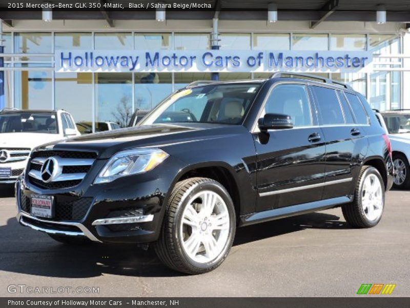 Black / Sahara Beige/Mocha 2015 Mercedes-Benz GLK 350 4Matic