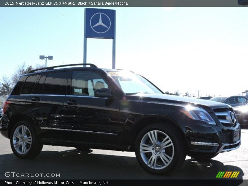 Black / Sahara Beige/Mocha 2015 Mercedes-Benz GLK 350 4Matic