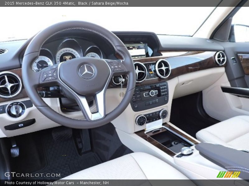 Black / Sahara Beige/Mocha 2015 Mercedes-Benz GLK 350 4Matic