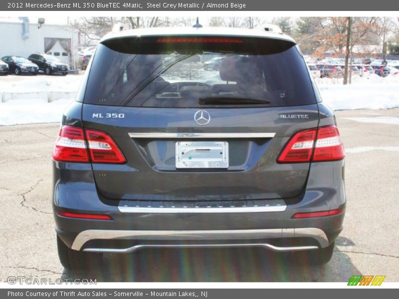 Steel Grey Metallic / Almond Beige 2012 Mercedes-Benz ML 350 BlueTEC 4Matic