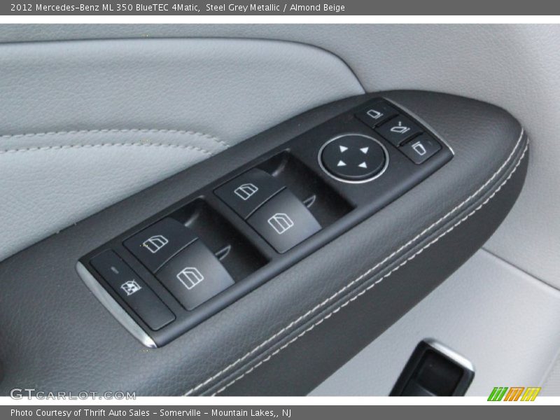 Steel Grey Metallic / Almond Beige 2012 Mercedes-Benz ML 350 BlueTEC 4Matic