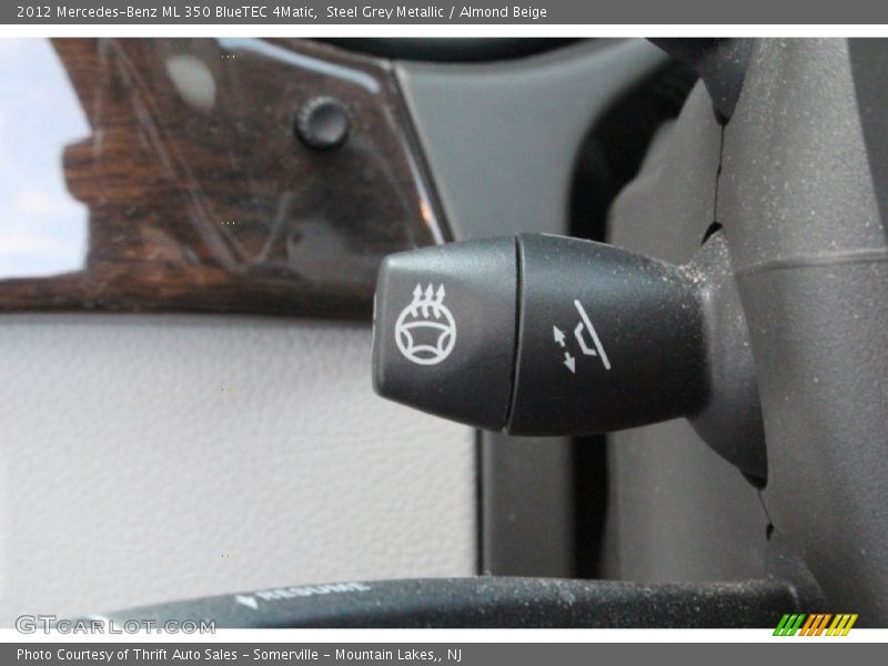 Steel Grey Metallic / Almond Beige 2012 Mercedes-Benz ML 350 BlueTEC 4Matic