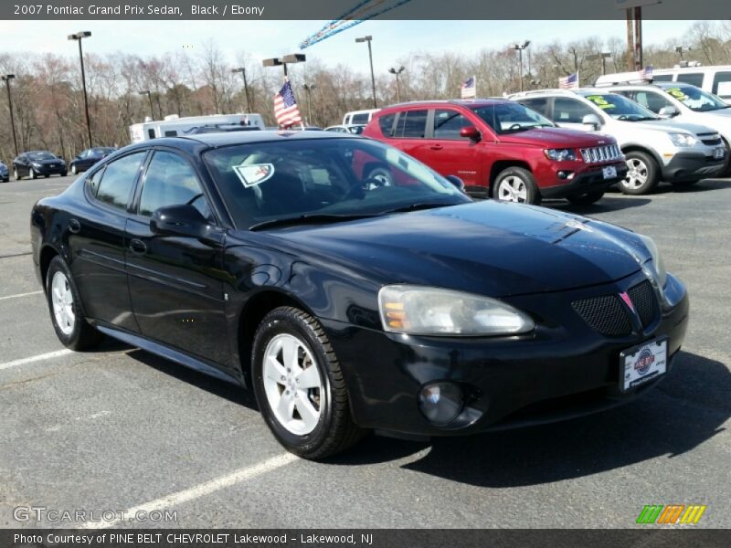 Black / Ebony 2007 Pontiac Grand Prix Sedan