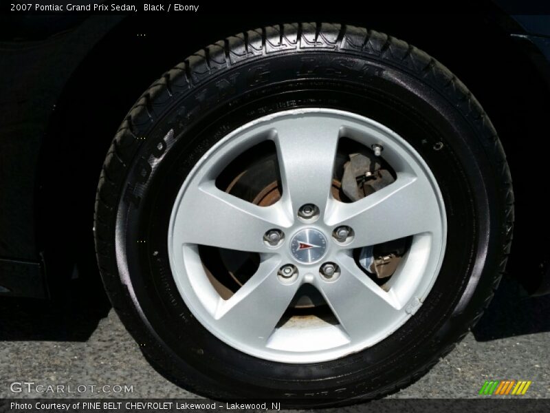 Black / Ebony 2007 Pontiac Grand Prix Sedan